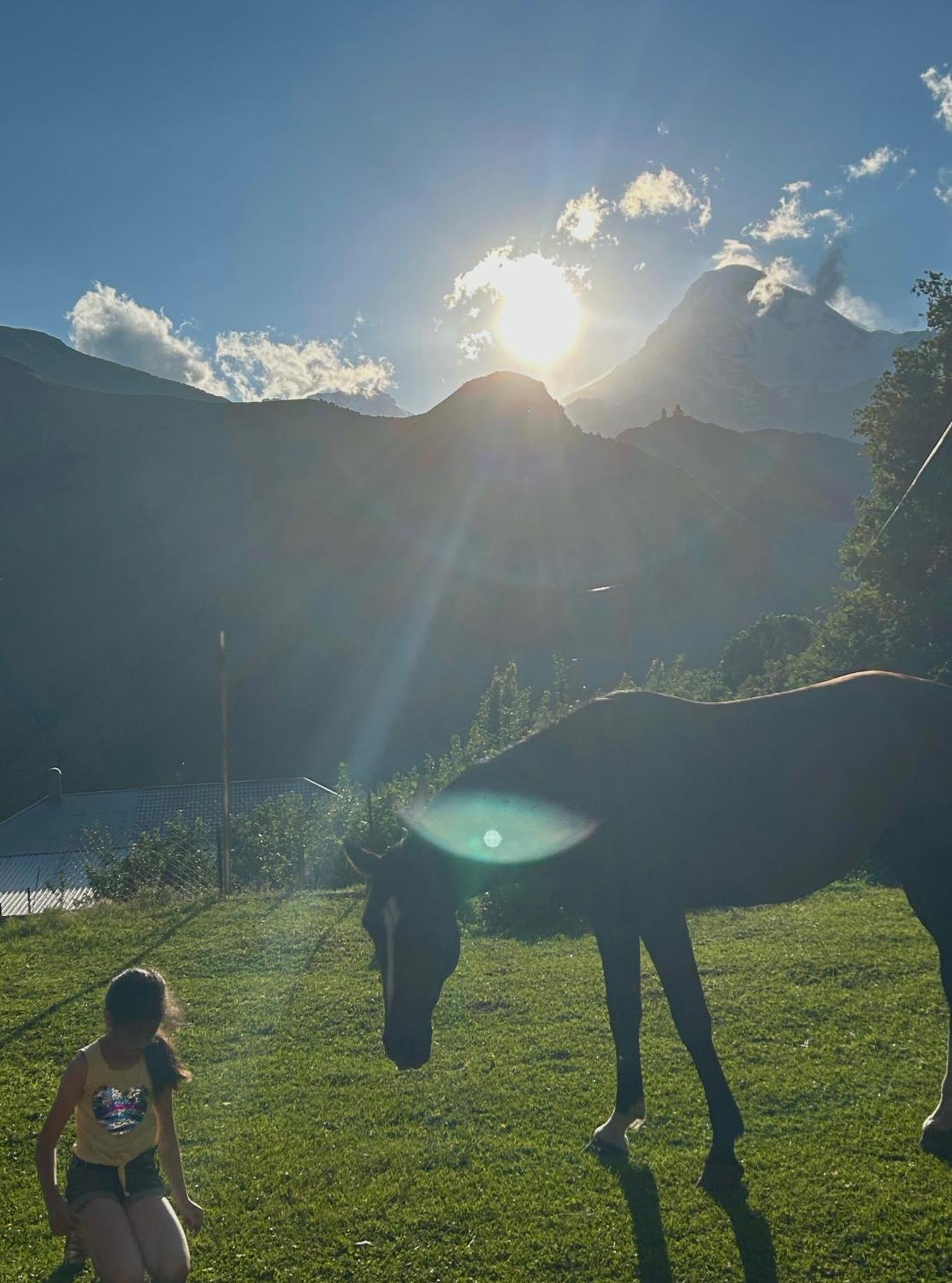 卡兹贝吉Mountain Heart住宿加早餐旅馆 外观 照片